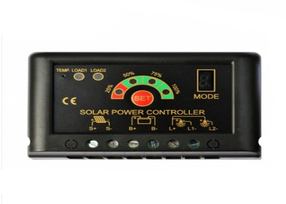 IP56 Small Solar Charge Controller With Auto Rated Voltage Battery 5A 10A 15A 20A 30A