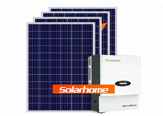 Home Use Solar Panel System 5000w Solar Panel Inverter ETL Certification