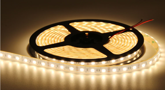 Warm White DC24V Outdoor Led Strip Lights / Led Lamp Tape IP68