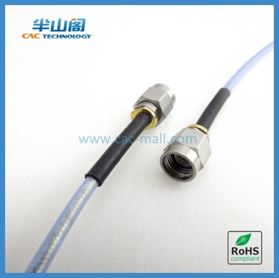 18GHz SMA Microwave Cable Stable Semi Rigid RF Cable Assembly Phase