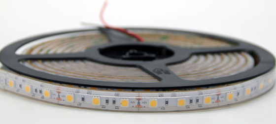 Warm White DC24V Outdoor Led Strip Lights / Led Lamp Tape IP68